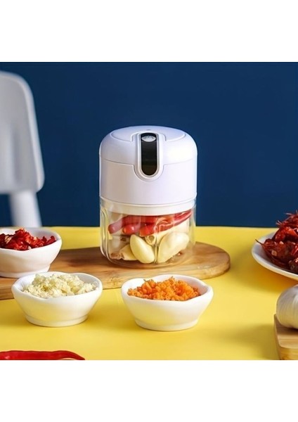 Bıçaklı Blender Doğrayıcı ile Hızlı ve Sağlıklı Mutfak Çözümü Şarj Edilebilir Mini Blender 250 fiyatları