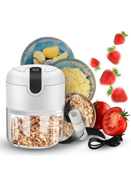 Bıçaklı Blender Doğrayıcı ile Hızlı ve Sağlıklı Mutfak Çözümü Şarj Edilebilir Mini Blender 250 fırsatları