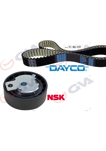 Eksantrik Gergi Kiti 091X200 Focus I-Ii 98 Cmax-Mondeo Iv 07 Connect 02 1.8tdci Teflonlu Gnzrz