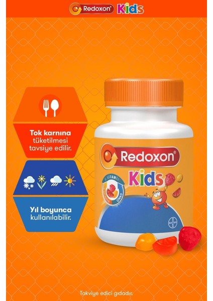 Kids 60 Tablet 2 Adet indirimleri