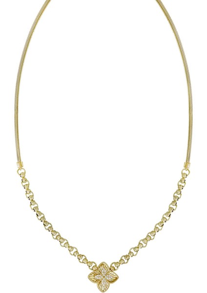 Altın Çiçek Kolye T074429