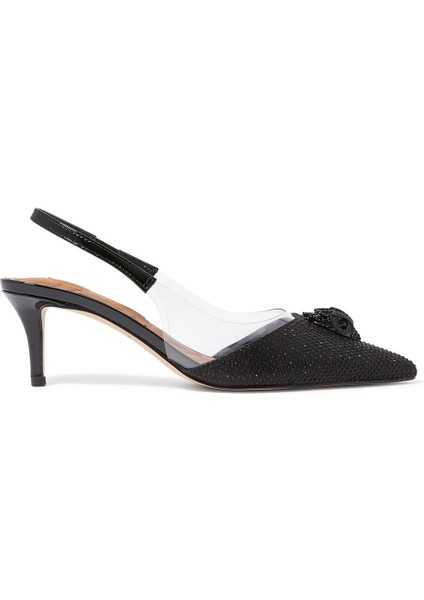 Şık ve Rahat 65 cm Topuklu Slingback Ayakkabı