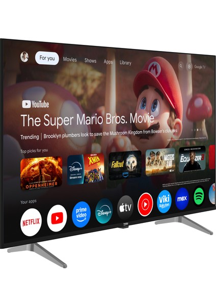 Crystal 7 43" 4K UHD Google Tv - B43 E 795 B Smart Tv