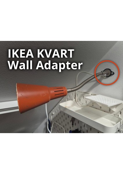Ikea Çeyrek Lamba Duvar Montajı Adaptörü P1107812