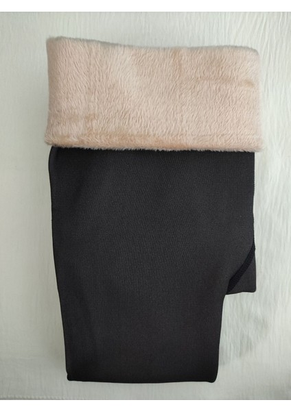 Ravena Model Içi Pelüşlü Tüylü Sıcak Tutan Kalın Külotlu Çorap Inceltici Fit Çorap Ten Renk Yünlü fırsatları