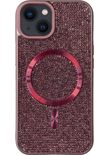 Apple iPhone 13 Taşlı Magsafe Kılıf