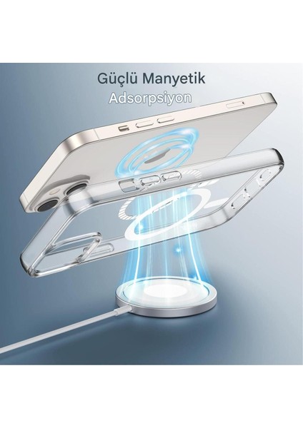 Apple iPhone 13 Şeffaf Magsafe Kılıf modelleri