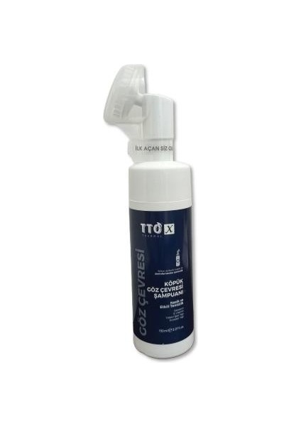 x Aplikatörlü Köpük Göz Çevresi Şampuanı 150ML