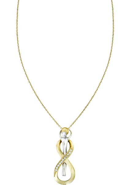 Altın Sonsuzluk Kolye T075099