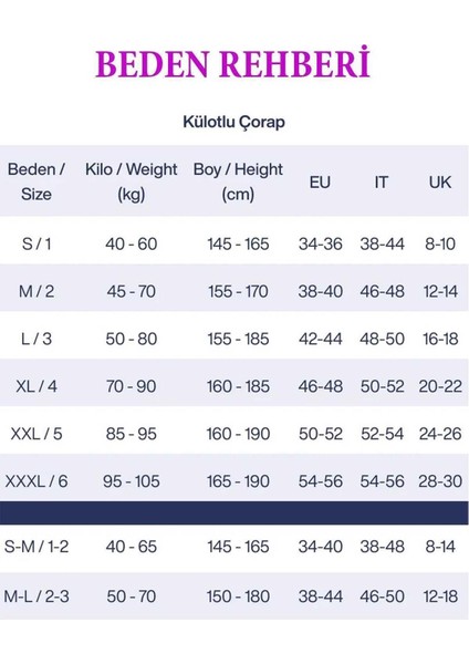 6 Lı Micro 40 Den Orta Kalın Mat Külotlu Çorap