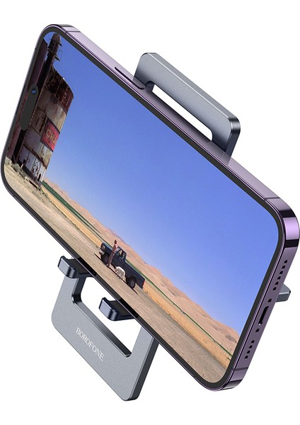 Katlanabilir Stant Business Model Aluminyum Materyal Akıllı Telefon Standı Masaüstü Stand Katlanabilir Cep Telefonu Telefon Tutucu BH112 fiyatları