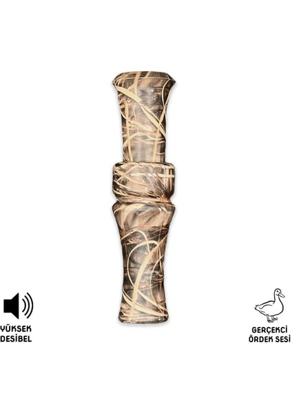 Hunter Askılı Ördek Düdüğü Saz Desen
