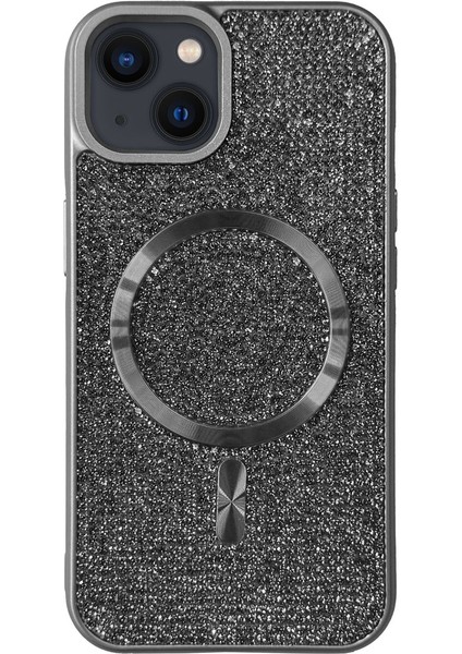 Apple iPhone 13 Taşlı Magsafe Kılıf