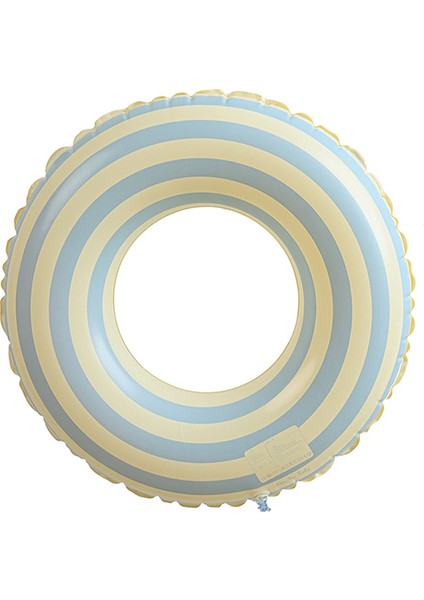Kalınlaştırılmış Çocuk Yetişkin Retro Çizgili Yüzme Halkası Şişme Bebek Koltuk Altı Yüzdürme Halkası (Yurt Dışından)
