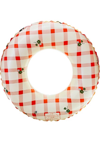 Kalınlaştırılmış Çocuk Yetişkin Retro Çizgili Yüzme Halkası Şişme Bebek Koltuk Altı Yüzdürme Halkası (Yurt Dışından)