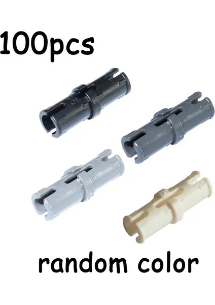 100PCS 2780 Sürtünme Yapı Backs Tuğla Konnektörü Teknik Aksesuarları Moc Parçalar Parçacıkları Montajlı Oyuncak Renk: 2780-RASTGELE Renk (Yurt Dışından)