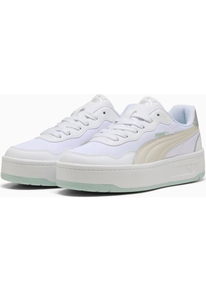 Court Lally Skye Aqua Metal Beyaz Kadın Sneaker / Spor Ayakkabı - 401613 01 fiyatları