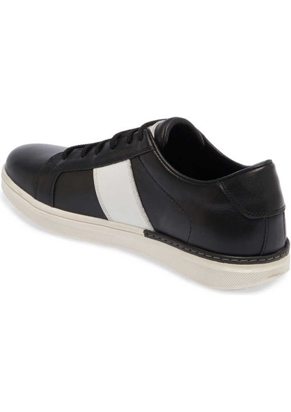 Siyah Deri Erkek Sneaker - E24I1AY56850-P57