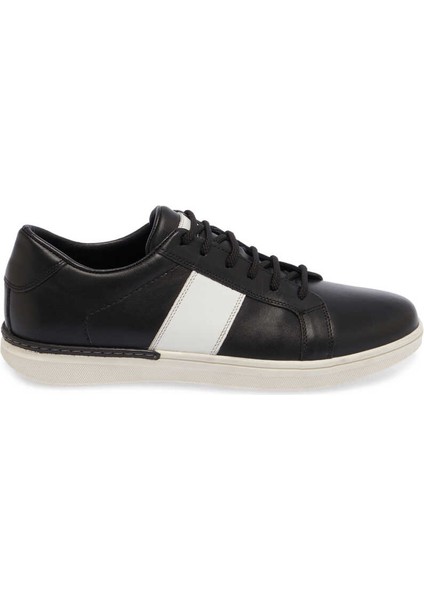 Siyah Deri Erkek Sneaker - E24I1AY56850-P57
