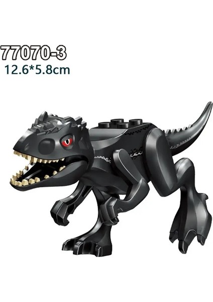 Mini Yapı Taş Oyuncak Dinozor Juric Bulmaca Hayvan Tyrannosaurus Rex Pterosaur Yapı Taş Oyuncak Çocuk Hediye Kilo: 77070-3 (Yurt Dışından)