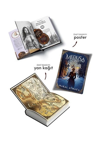 Medusa'nın Ölü Kumları 3 (Ciltli) - Maral Atmaca