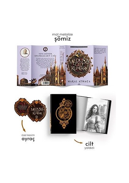 Medusa'nın Ölü Kumları 3 (Ciltli) - Maral Atmaca