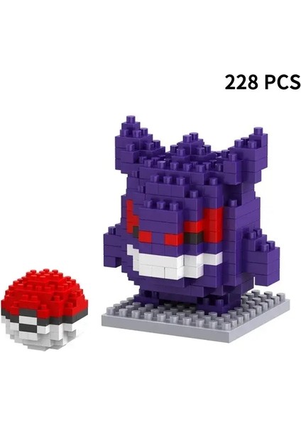 61 Stil Bloklar Küçük Karikatür Mini Yapı Blosu Pikachu Charizard Eevee Mewtwo Anime Montaj Pokemon Model Bebek Oyuncak: 8053/BOYUT: Kutu Yok (Yurt Dışından)
