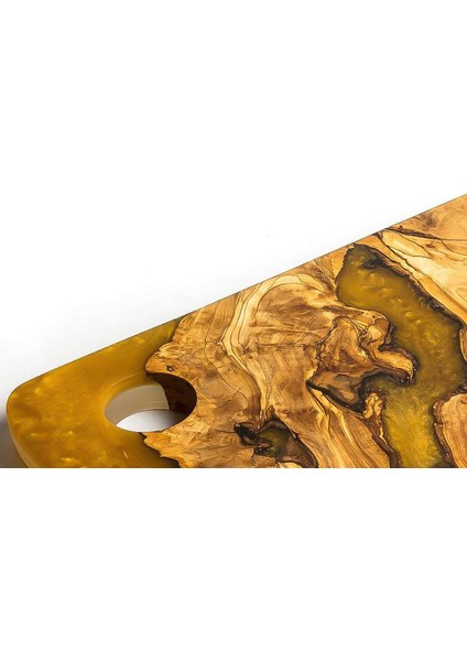 Dekoratif Epoksi Ürünler Bardak Altlığı Sunum Tahtası 1 Adet indirimleri