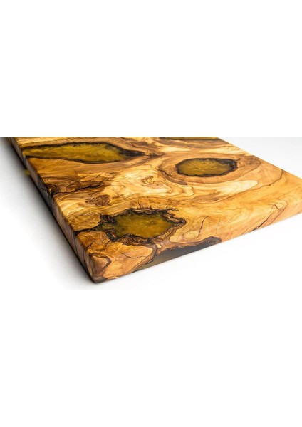 Dekoratif Epoksi Ürünler Bardak Altlığı Sunum Tahtası 1 Adet