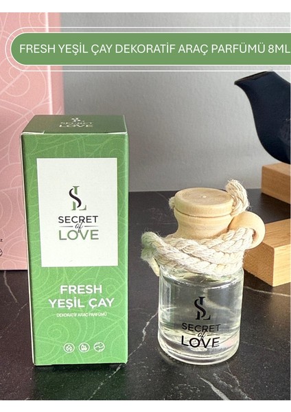 Fresh Yeşil Çay Araç Kokusu 8 ml