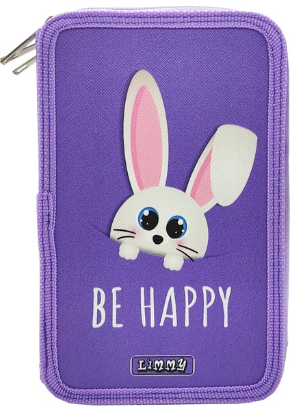 Xl Jumbo Model Sevimli Tavşan Kalem Kutusu Organizer Kalemkutu 3 Bölmeli Kalemlik Mor modelleri