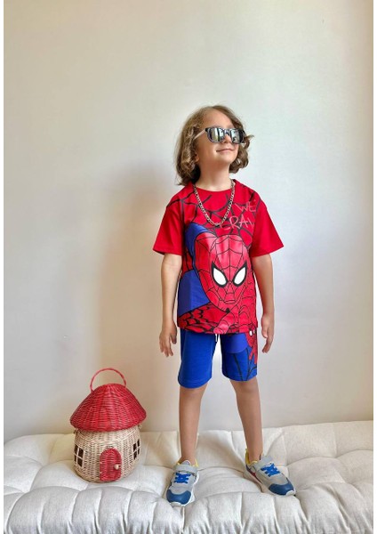 Erkek Çocuk Basklı Şortlu Takım 3-10 Yaş fiyatları