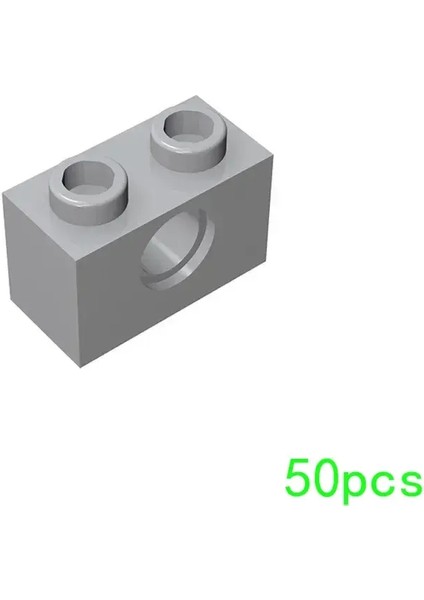 50PCS Moc 3700 1x2 Delik Yapı Taşları Ile Kit Yüksek Teknoloji Konnektör Ev Tuğlaları Eğitim Diy Oyuncaklar Çocuk Doğum Günü Hediyeleri Renk: M0086-10 (Yurt Dışından)