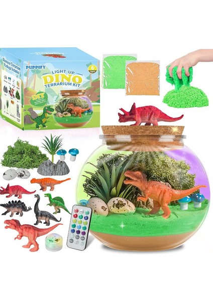 Sevimli Çizgi LED Lamba Uzaktan Kumanda Diy Süsler Çocuk Eğitici Oyuncaklar (Yurt Dışından)