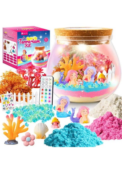 Sevimli Çizgi LED Lamba Uzaktan Kumanda Diy Süsler Çocuk Eğitici Oyuncaklar (Yurt Dışından)