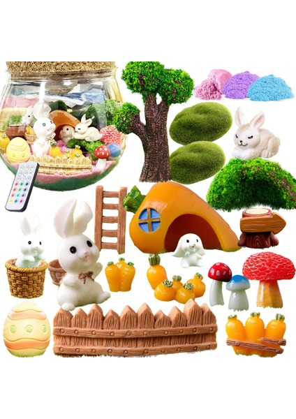 Sevimli Çizgi LED Lamba Uzaktan Kumanda Diy Süsler Çocuk Eğitici Oyuncaklar (Yurt Dışından)