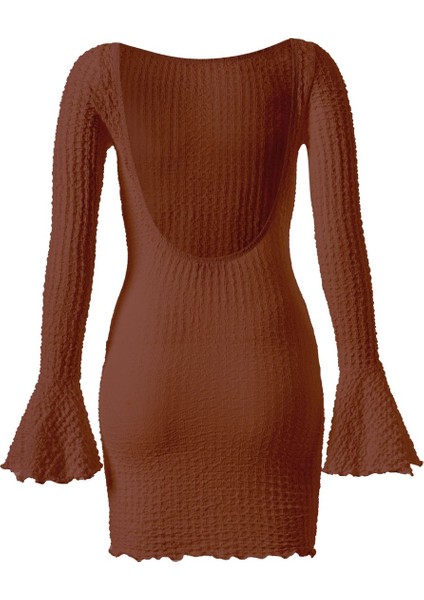Fleur Dress Sırtı Açık Mini Elbise fiyatları