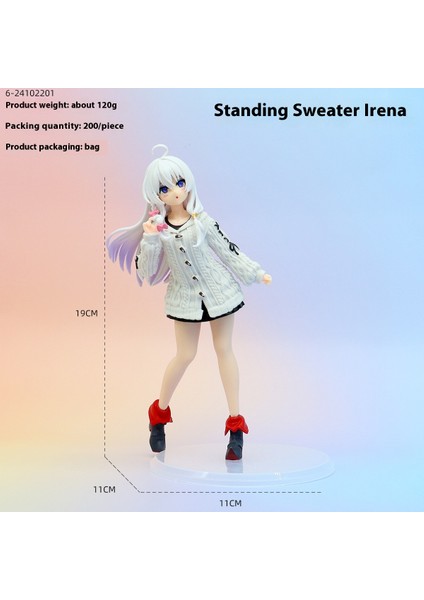 Hatsune Miku El Kuklası Modeli Süs Heykeli Hediyesi (Yurt Dışından)