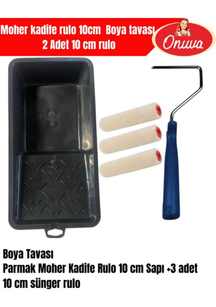 Moher Kadife Rulo 10CM | Boya Tavası | 10 cm Rulo