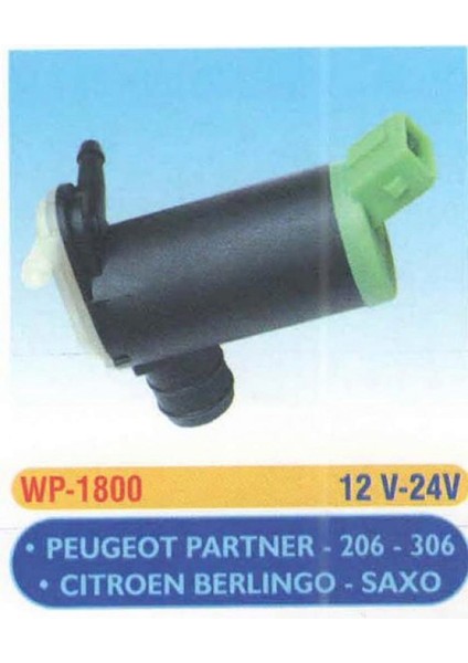 Cam Su Fiskiye Pompasi Çift Çikiş PARTNER-BERLINGO-P206-P306-SAXO Gnzrz