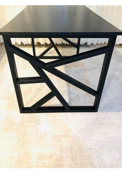 Kare Tasarım Profil Masa Ayağı Siyah Renk 1 Takım fırsatları