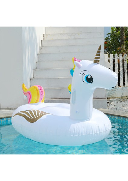 Şişme Yüzer Yatak Yetişkin Havuzu Yüzer Sandalye Aqua Kanepe U-Back Recliner (Yurt Dışından)