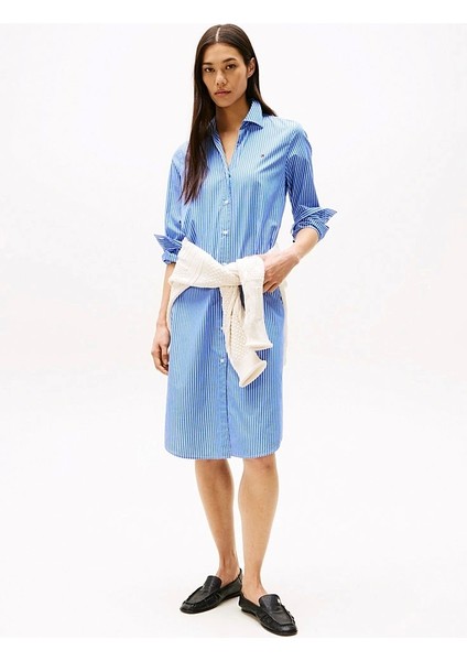 Ess Poplın Regular Shırt Dress