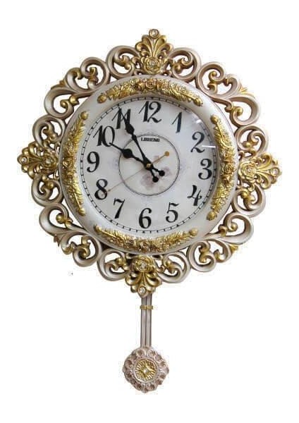 Dekoratif Hediyelik Sarkaçlı Duvar Saati