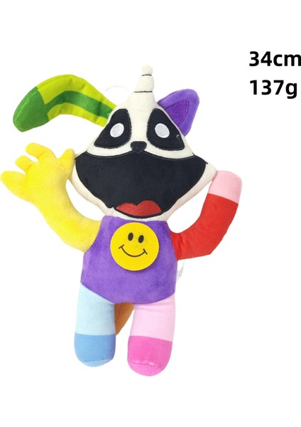 Bobbi Playtime Gülümseyen Hayvan Peluş Oyuncak Heykelcik (Yurt Dışından)