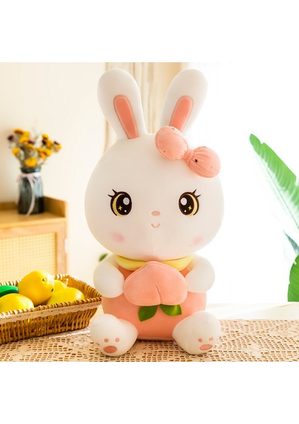 80 cm Sevimli Tavşan Peluş Oyuncak Bebek Yastık Hediye (Yurt Dışından)