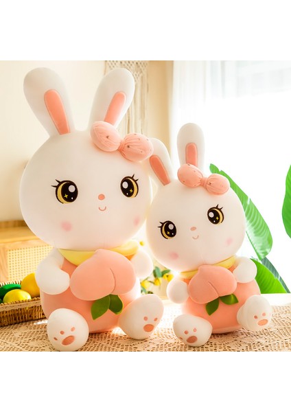 80 cm Sevimli Tavşan Peluş Oyuncak Bebek Yastık Hediye (Yurt Dışından)