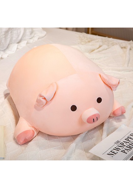 50 cm Sevimli Domuzcuk Peluş Bebek Bebek Yastık Hediye (Yurt Dışından)