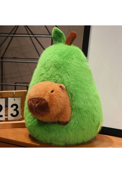 45 cm Sevimli Avokado Su Yunus Peluş Bebek Bebek Yastık Hediye (Yurt Dışından)