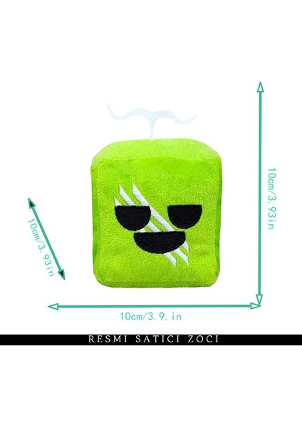 Bloxfruits Oyun Serisi Şeytan Meyve Meyve Kutusu Peluş Oyuncak Heykelcik (Yurt Dışından)